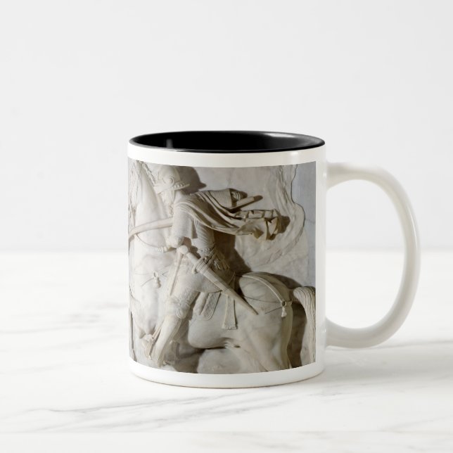 St. George and the Dragon, 1508 Two-Tone Coffee Mug (Right)