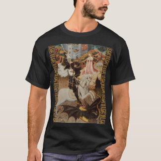 St. George and The Dragon by Bernat Martorell T-Shirt