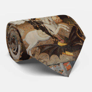 St. George and The Dragon by Bernat Martorell Tie