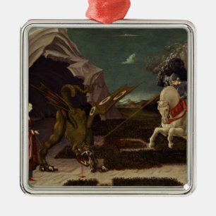 St. George and the Dragon, c.1470 Metal Tree Decoration