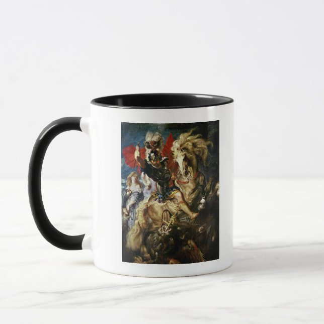St. George and the Dragon, c.1606 Mug (Left)