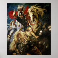 St. George and the Dragon, c.1606