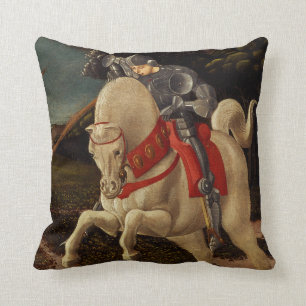 St. George and the Dragon (detail), c.1470 Cushion