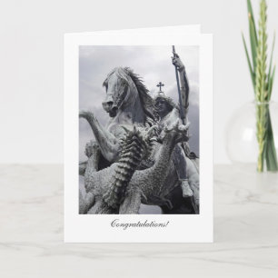 St George and the Dragon, General Congratulations Card