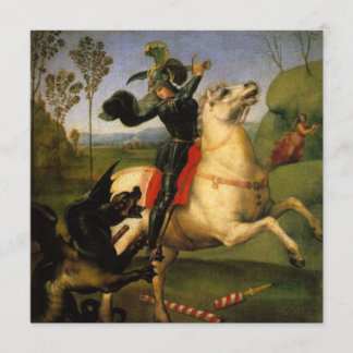 St. George and the Dragon Invitation