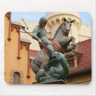 St. George and the Dragon Mouse Pad