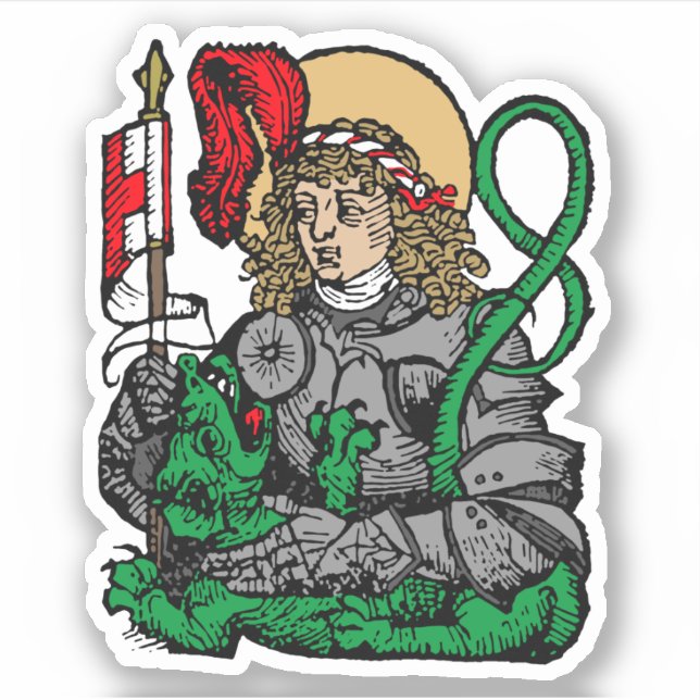 St. George and the Dragon (Nuremberg) 1Up (Front)