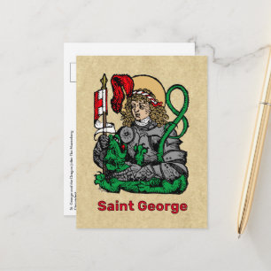 St. George and the Dragon (Nuremberg) Postcard
