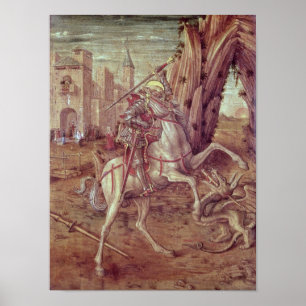 St. George and the Dragon Poster