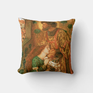 St George and the Princess Sabra Cushion