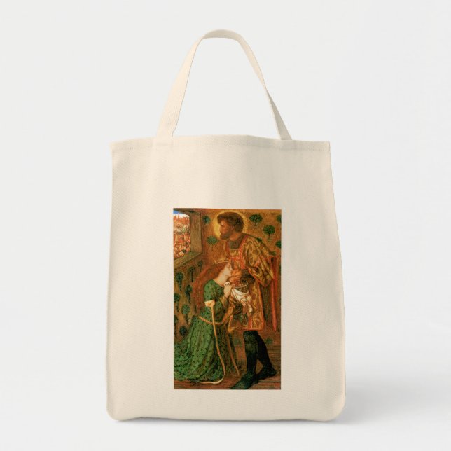 St George and the Princess Sabra Tote Bag (Front)