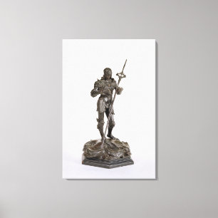 St. George (bronze) Canvas Print