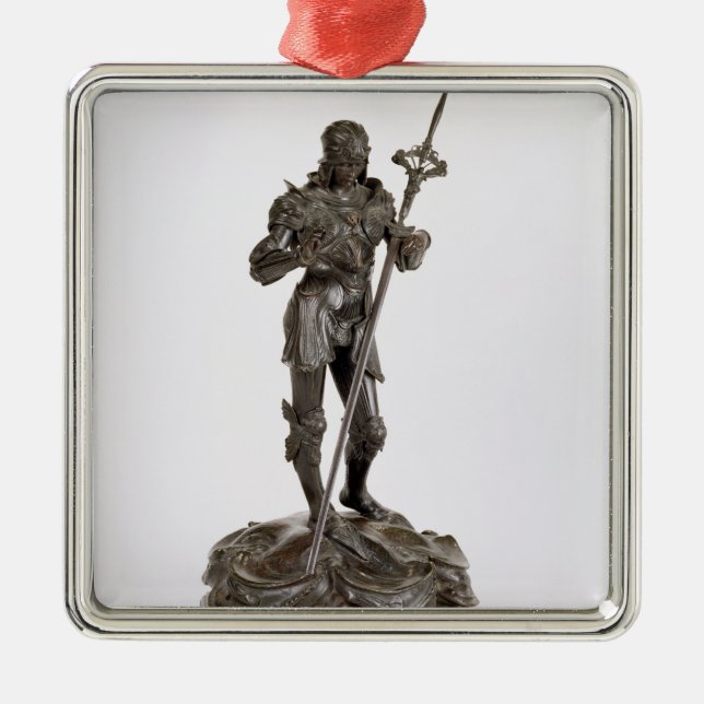 St. George (bronze) Metal Tree Decoration (Front)