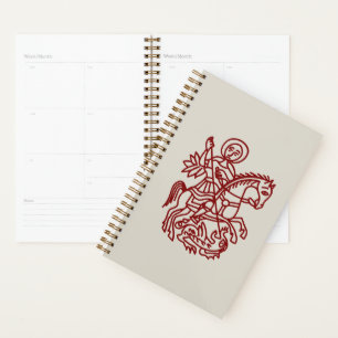 St George Dragon Jerusalem Cross Heritage Tattoo Planner