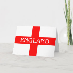 St. George, England, English, British, Patriotic Card