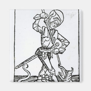 St. George, from the 'Liber Chronicarum' Magnet