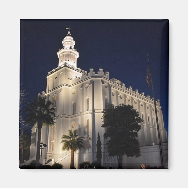 St. George LDS Temple Magnet (Front)