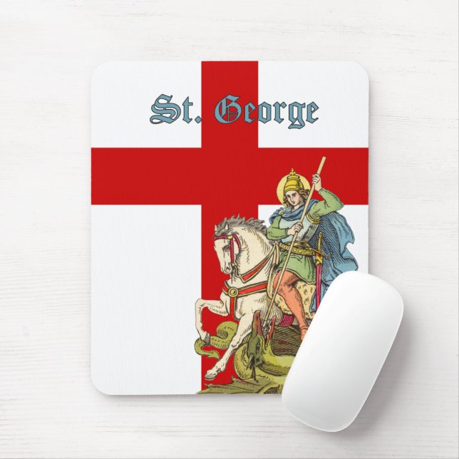 St. George on Horseback (BS 01) Mouse Pad (With Mouse)