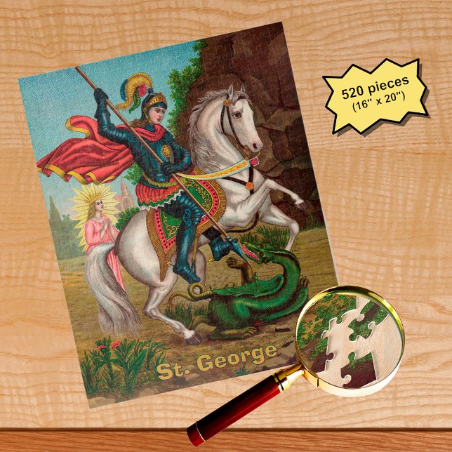 St. George Rescues the Princess Jigsaw Puzzle (Creator Uploaded)