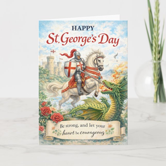 St George’s Day Card (Front)