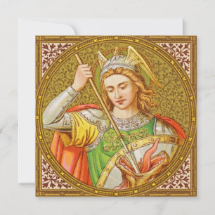 St. George (SNV 13)  Blank Square Greeting Card