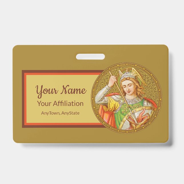 St. George (SNV 13) ID Badge (Front)