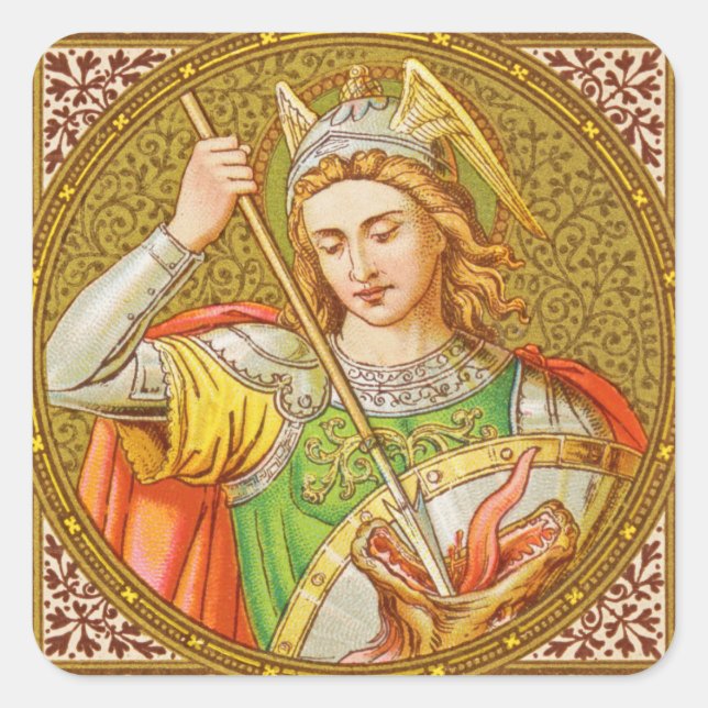 St. George (SNV 13) Square Sticker (Front)