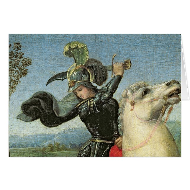 St. George Struggling with the Dragon (Front Horizontal)