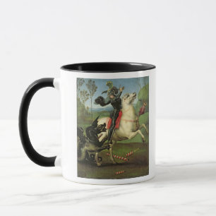 St. George Struggling with the Dragon Mug