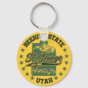 St. George,Utah Key Ring