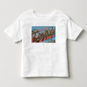 St. George, Utah - Large Letter Scenes Toddler T-Shirt