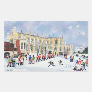 St. George's Chapel Windsor Rectangular Sticker