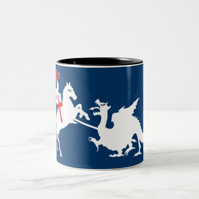 St George's Day Two-Tone Coffee Mug (Center)