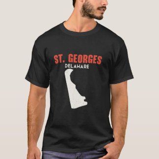 St Georges Delaware USA State America Travel Delaw T-Shirt