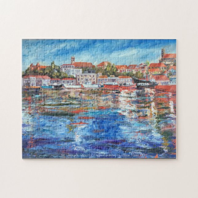 St. George's, Grenada, Caribbean Jigsaw Puzzle (Horizontal)