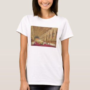 St George's Hall, Windsor Castle, 1838 (colour lit T-Shirt