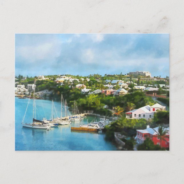 St. George's Harbour, Bermuda Postcard (Front)