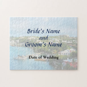 St. George's Harbour, Bermuda Wedding Products Jigsaw Puzzle