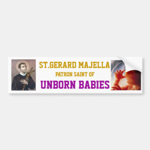 ST. GERARD MAJELLA BUMPER STICKER