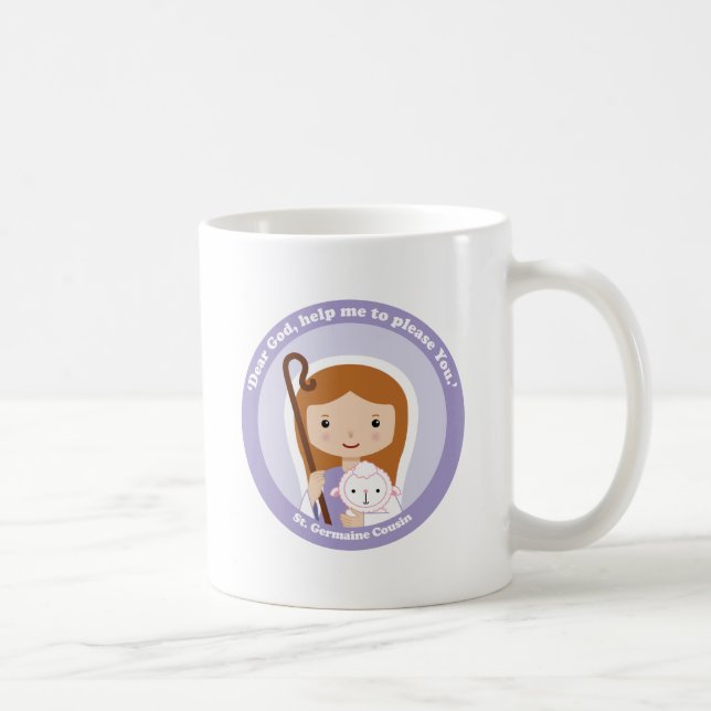 St. Germaine Cousin Coffee Mug (Right)