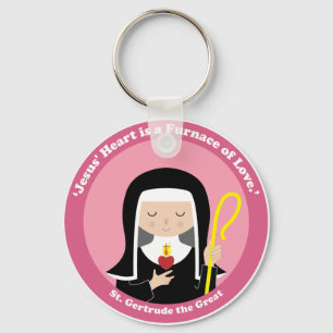 St. Gertrude the Great Key Ring