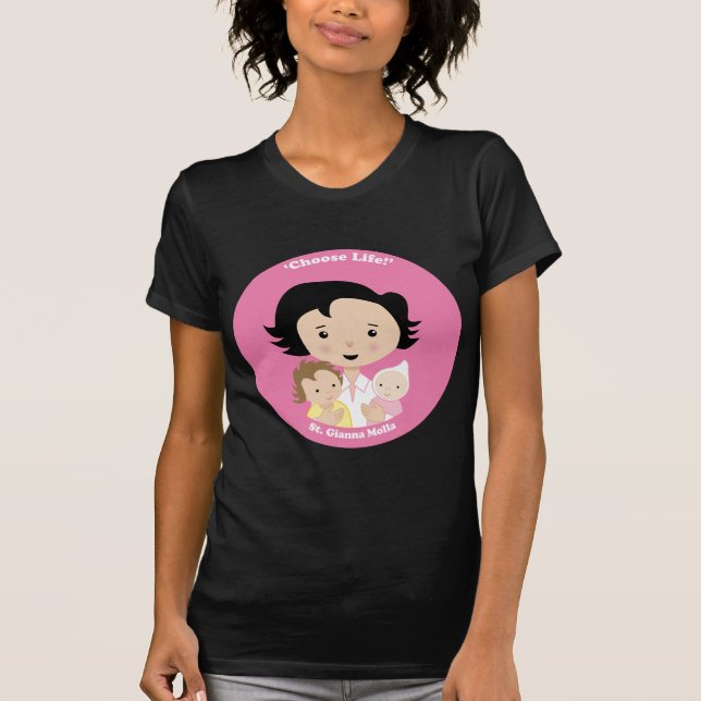 St. Gianna Molla T-Shirt (Front)