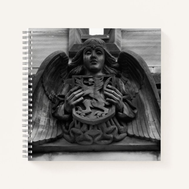 St. Giles Cathedral Angel Photo Notebook (Front)
