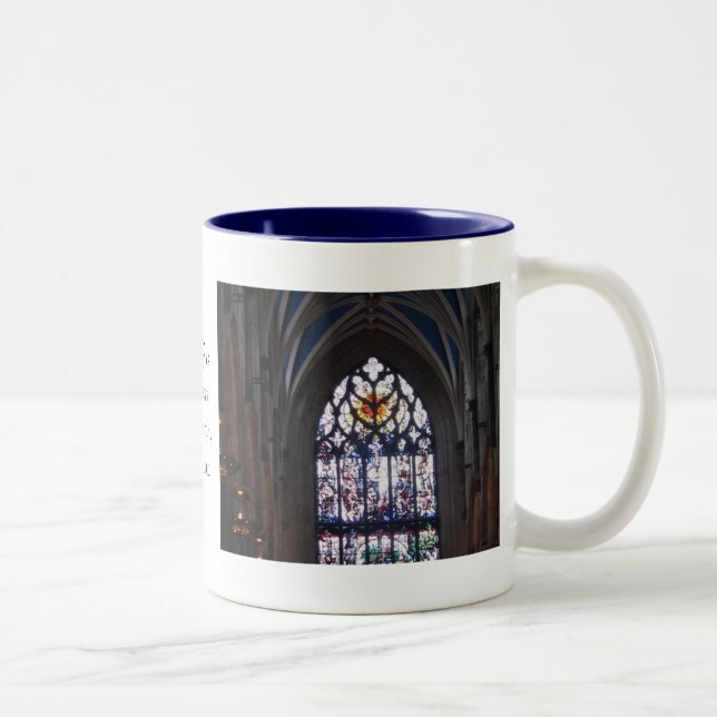 St. Giles Cathedral, Edinburgh, Scotland Two-Tone Coffee Mug (Right)