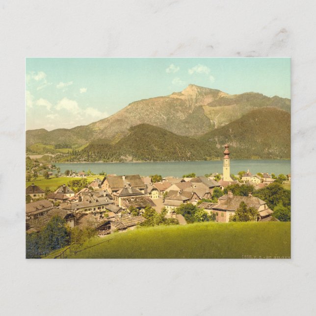 St Gilgen I in Austria Postcard (Front)