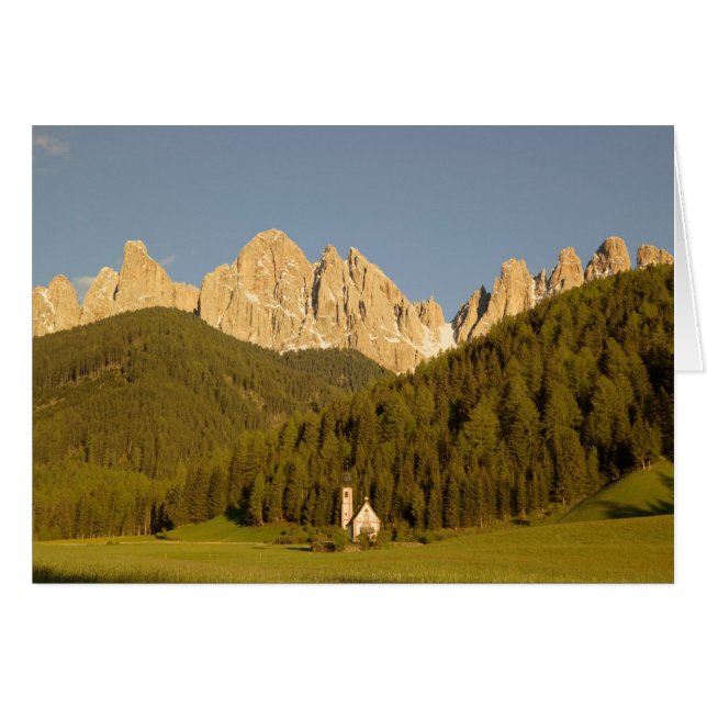 St Giovanni, Val di Funes, Dolomites, Italy (Front Horizontal)