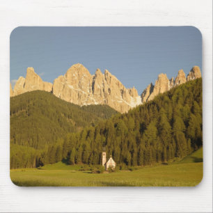 St Giovanni, Val di Funes, Dolomites, Italy Mouse Pad
