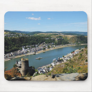 St. Goarshausen im Mittelrheintal Mouse Pad