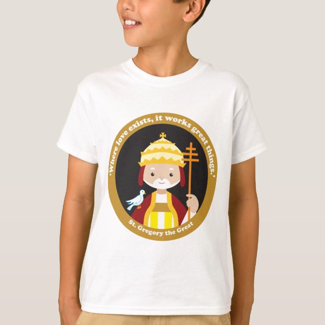 St. Gregory the Great T-Shirt (Front)