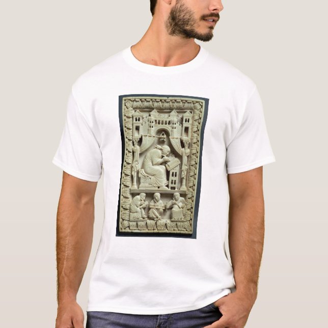 St. Gregory writing with scribes below T-Shirt (Front)